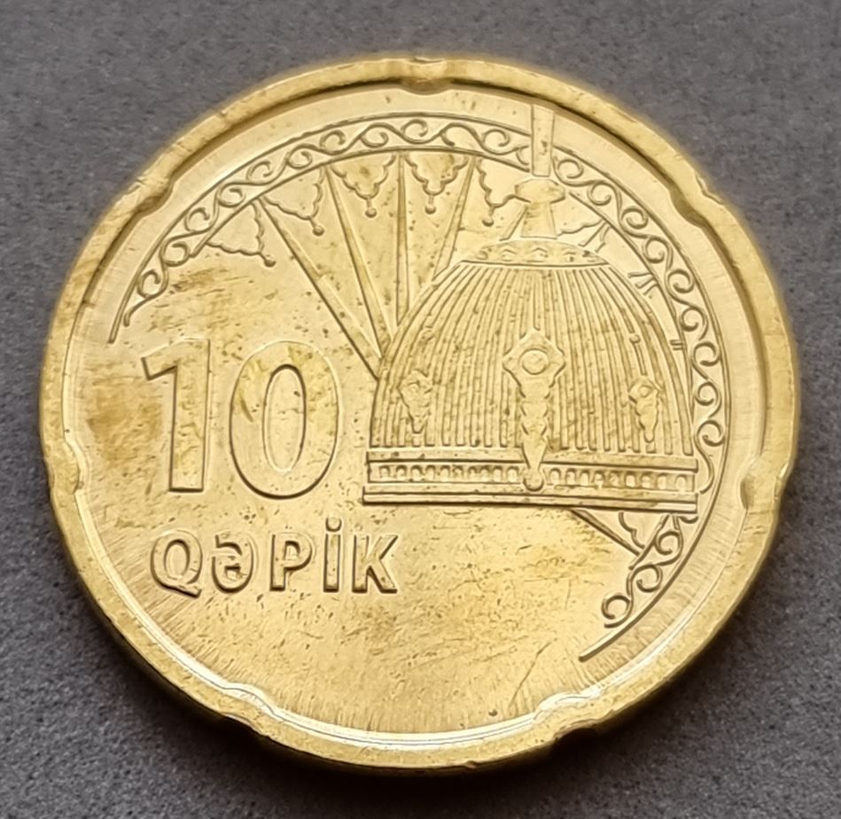  16647(4) 10 Qəpik (Aserbaidschan) 2021 in unc- ................................... von Berlin_coins   