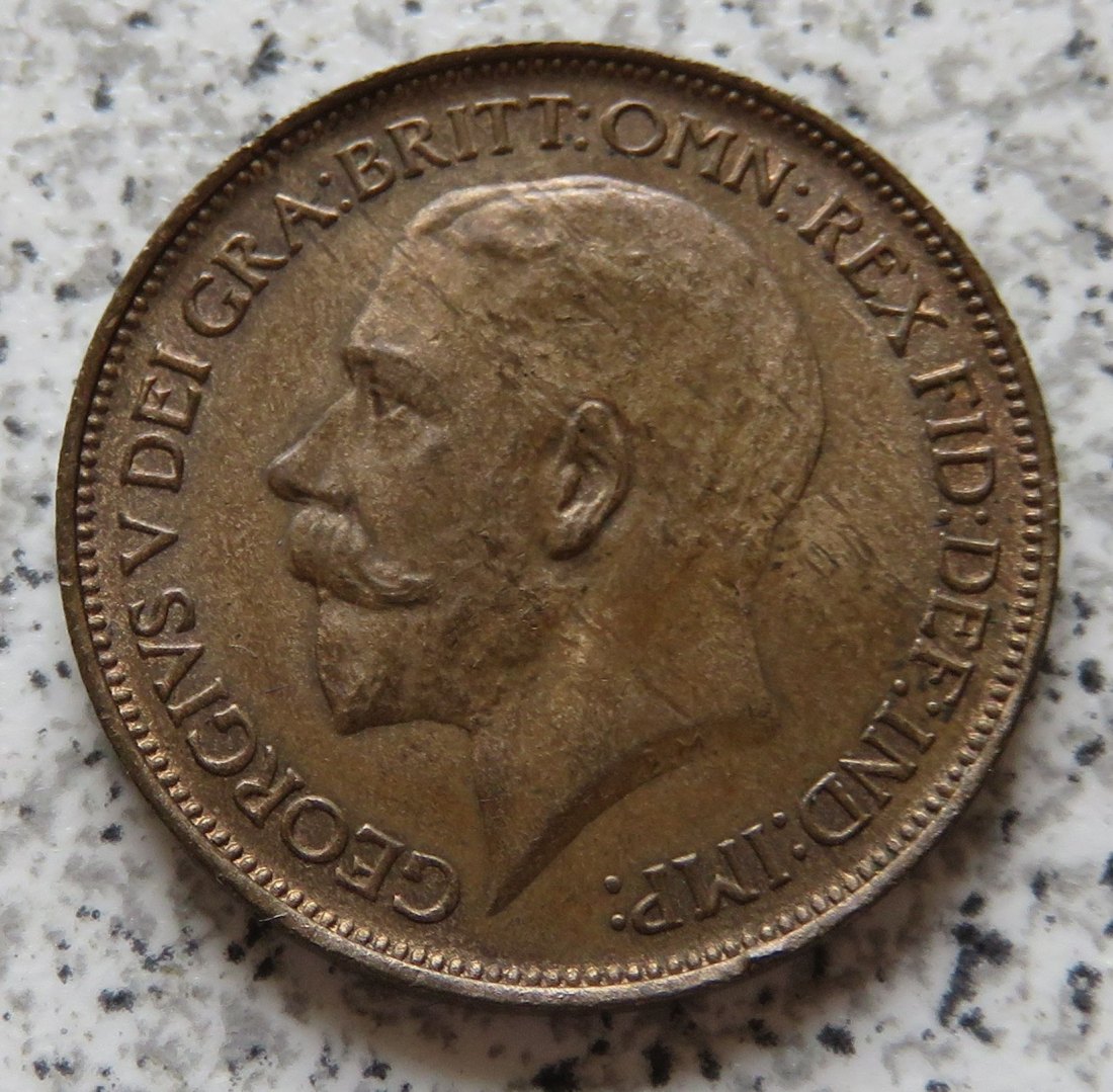  Großbritannien half Penny 1924   