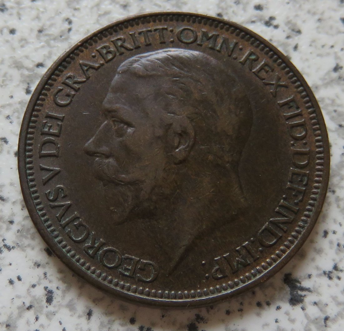  Großbritannien half Penny 1926   