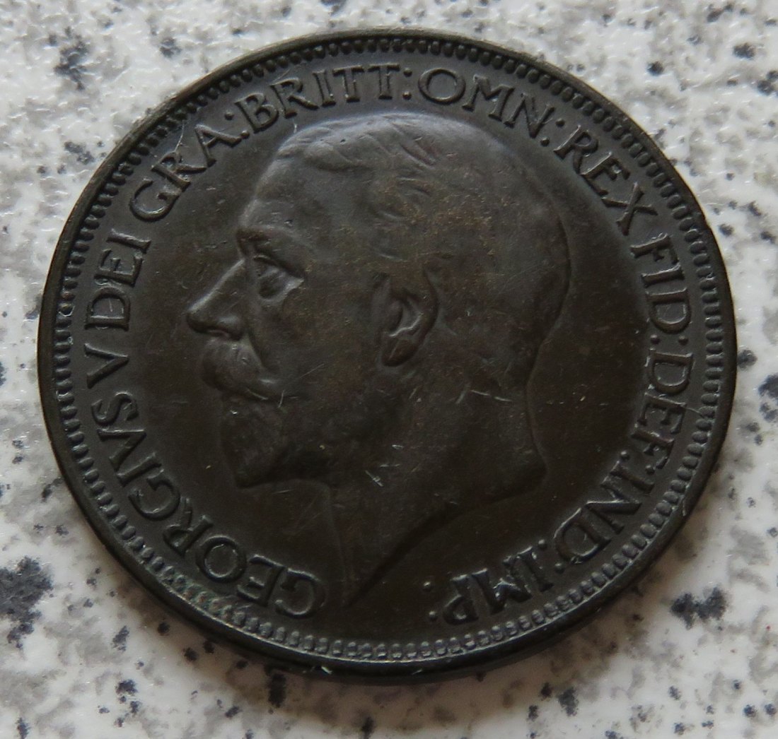  Großbritannien half Penny 1926   