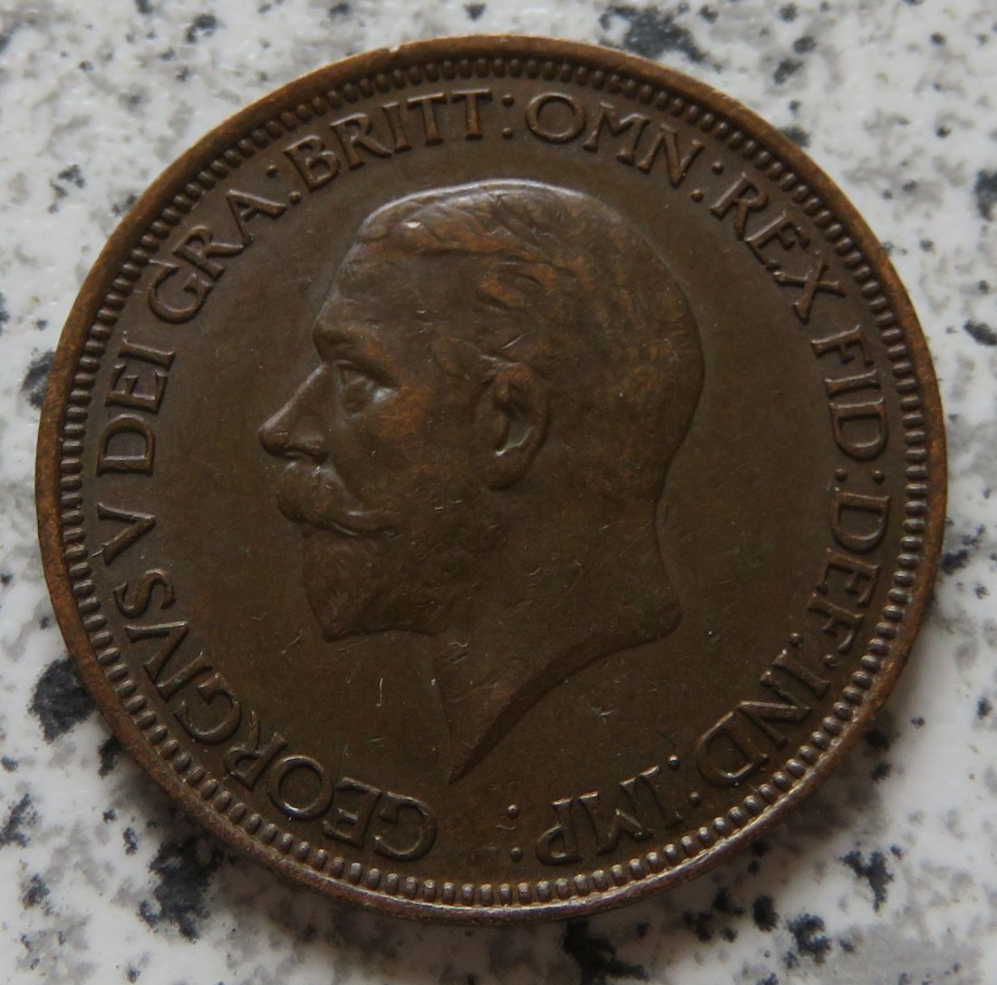  Großbritannien half Penny 1930   