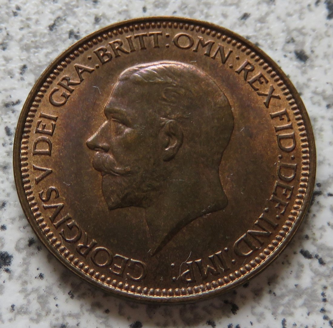  Großbritannien half Penny 1931   