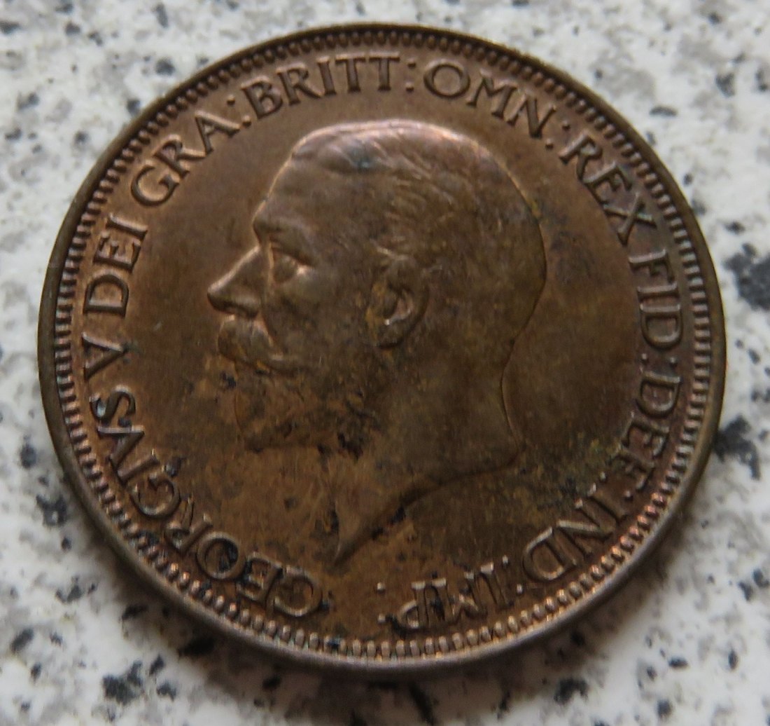  Großbritannien half Penny 1931   