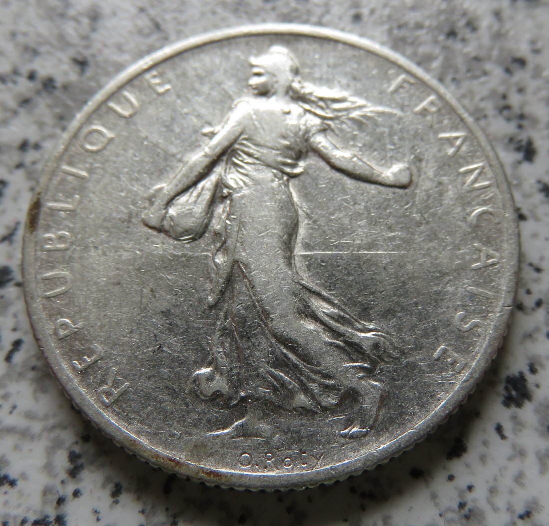  Frankreich 2 Francs 1905   