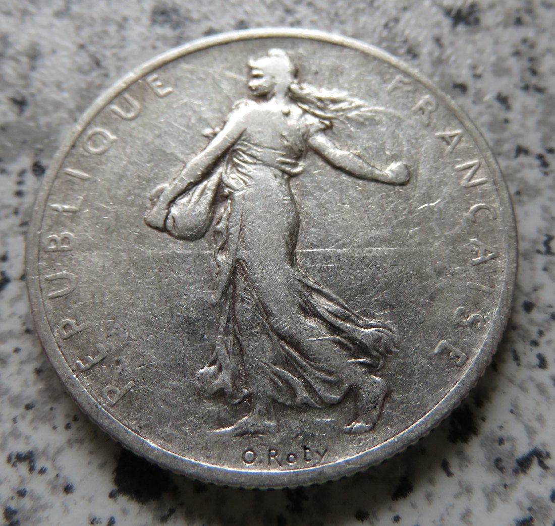 Frankreich 2 Francs 1908   