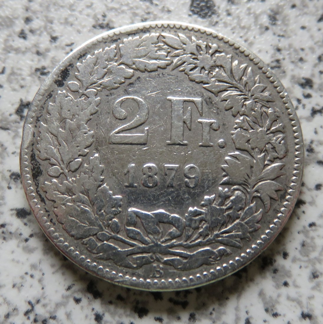  Schweiz 2 Franken 1879   
