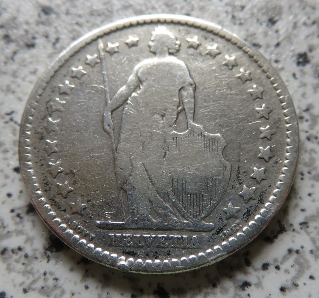  Schweiz 2 Franken 1879   