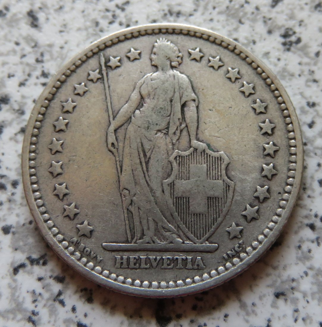  Schweiz 2 Franken 1903 B   