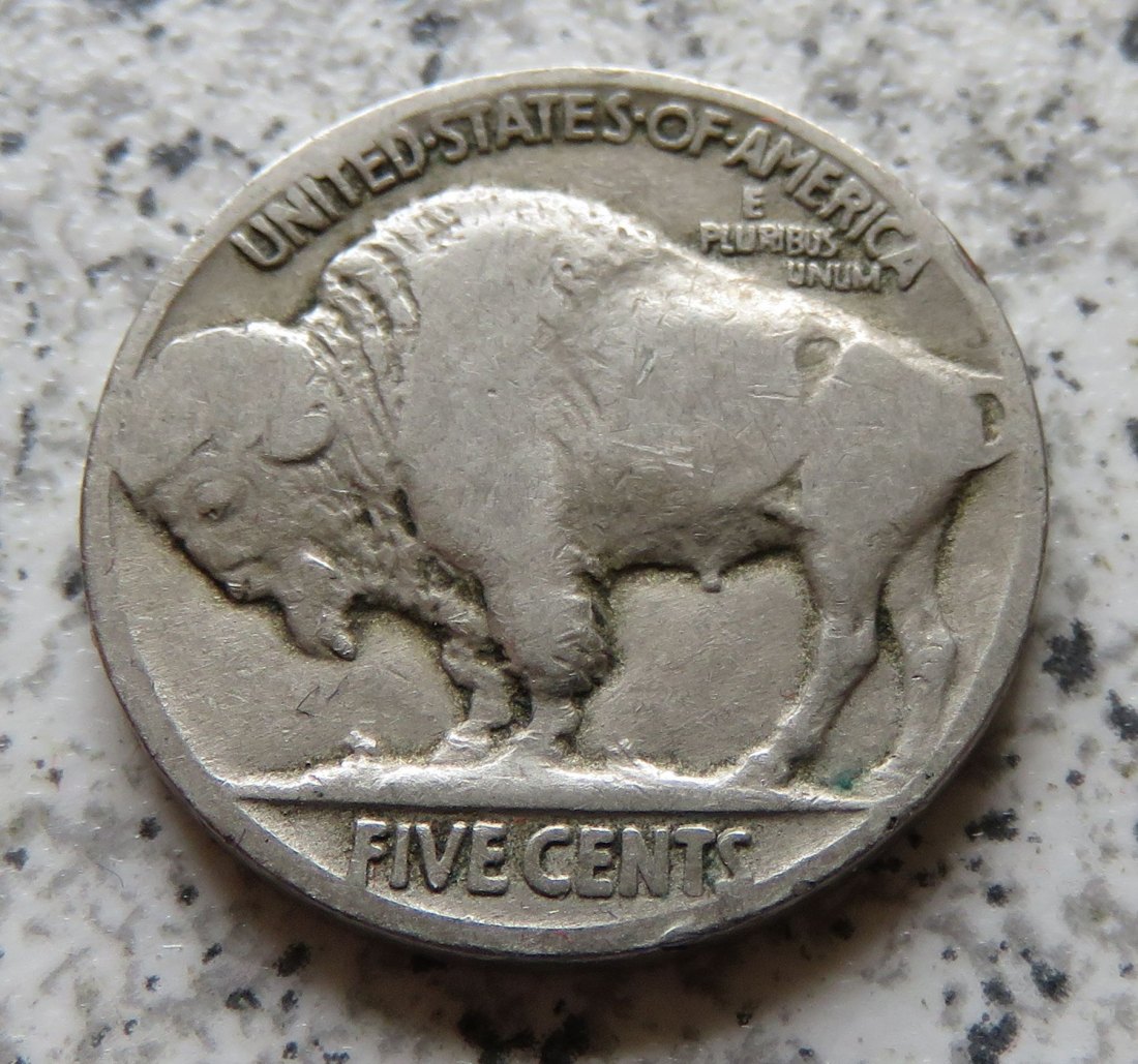  USA American Bison Nickel, 5 Cents 1926   