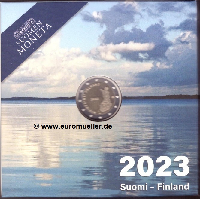 Finnland 2 Euro Gedenkmünze 2023...Dienste...PP   