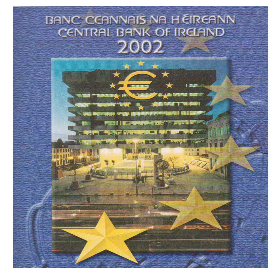  Offiz. Euo-KMS Irland *Central Bank of Irland - Euroeinführung* 2002 nur 20.000St!   