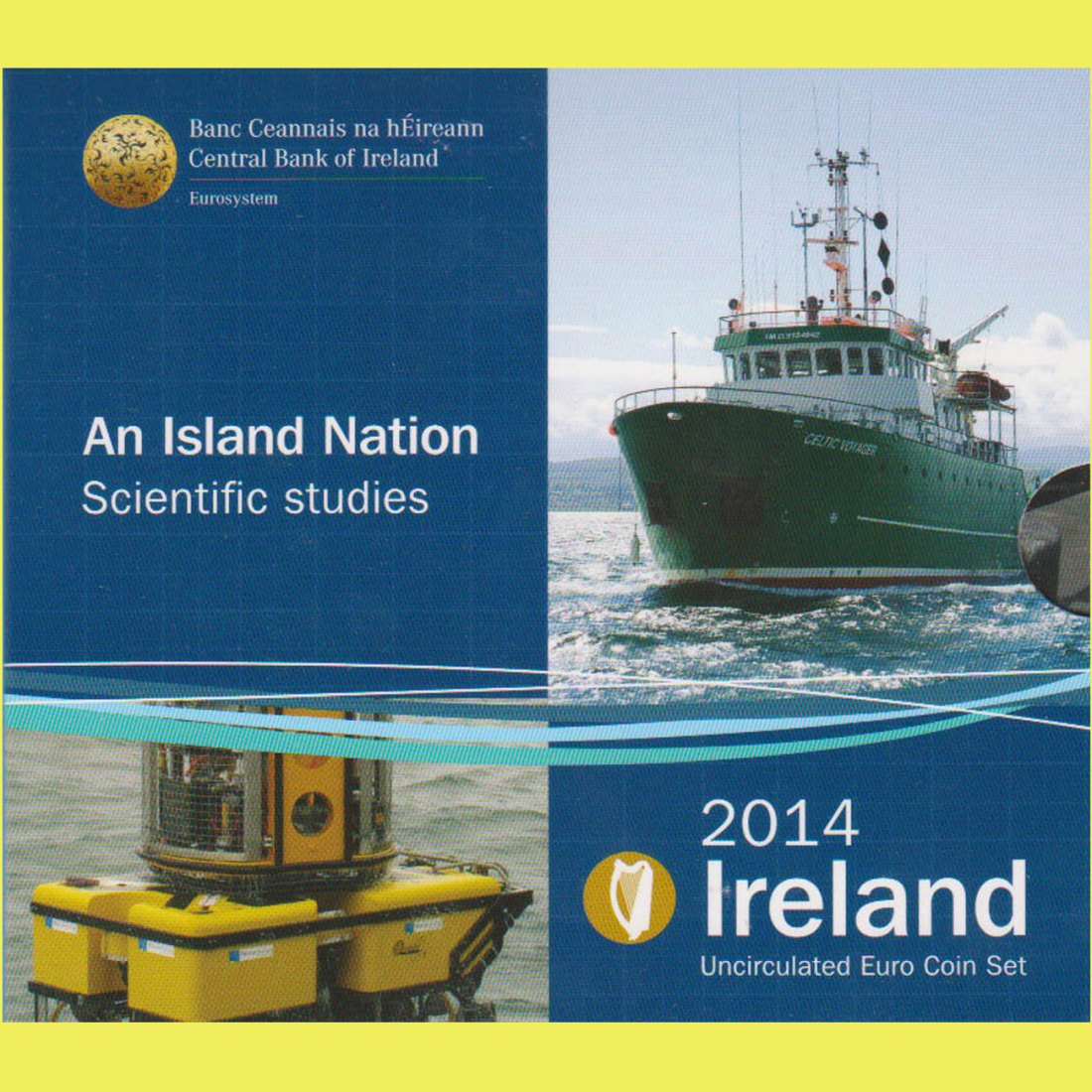  Offiz. Euo-KMS Irland *Irisches Inselleben - Seefahrt* 2014 nur 12.000St!   