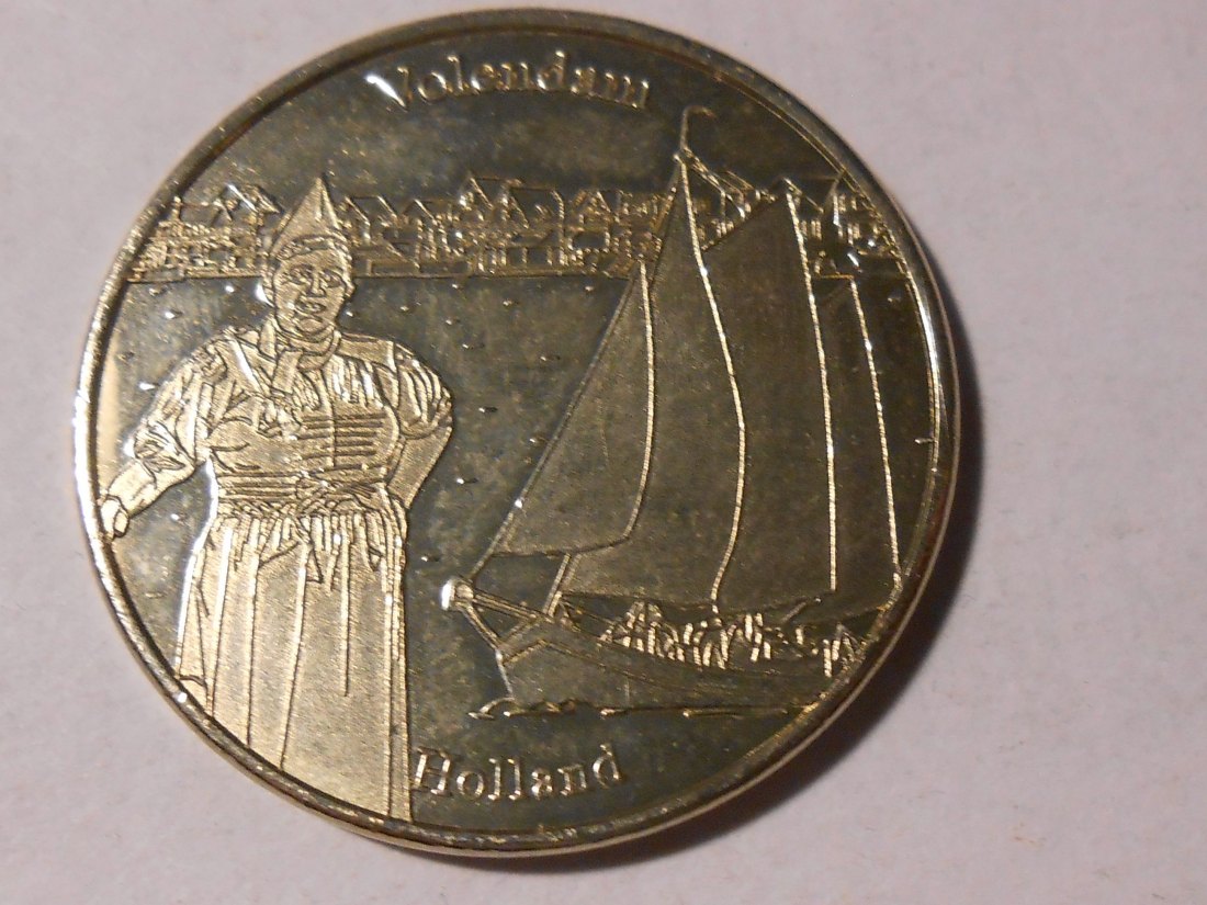  T:4.5 Niederlande Medaille Dutch Heritage Volendam 2012   