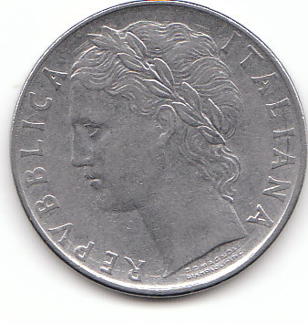  100 Lire Italien 1956 (F102)b.   