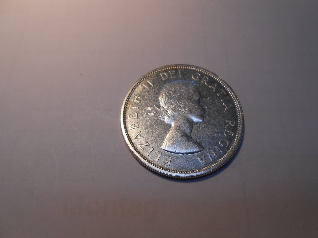  Kanada 1 Dollar 1962 Silber-Umlaufmünze   
