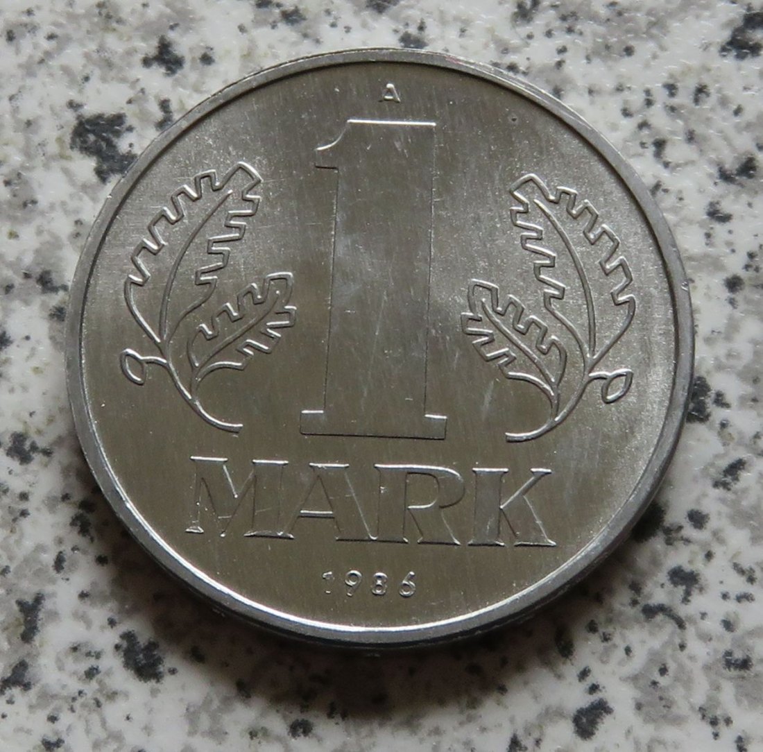  DDR 1 Mark 1986 A, matt   