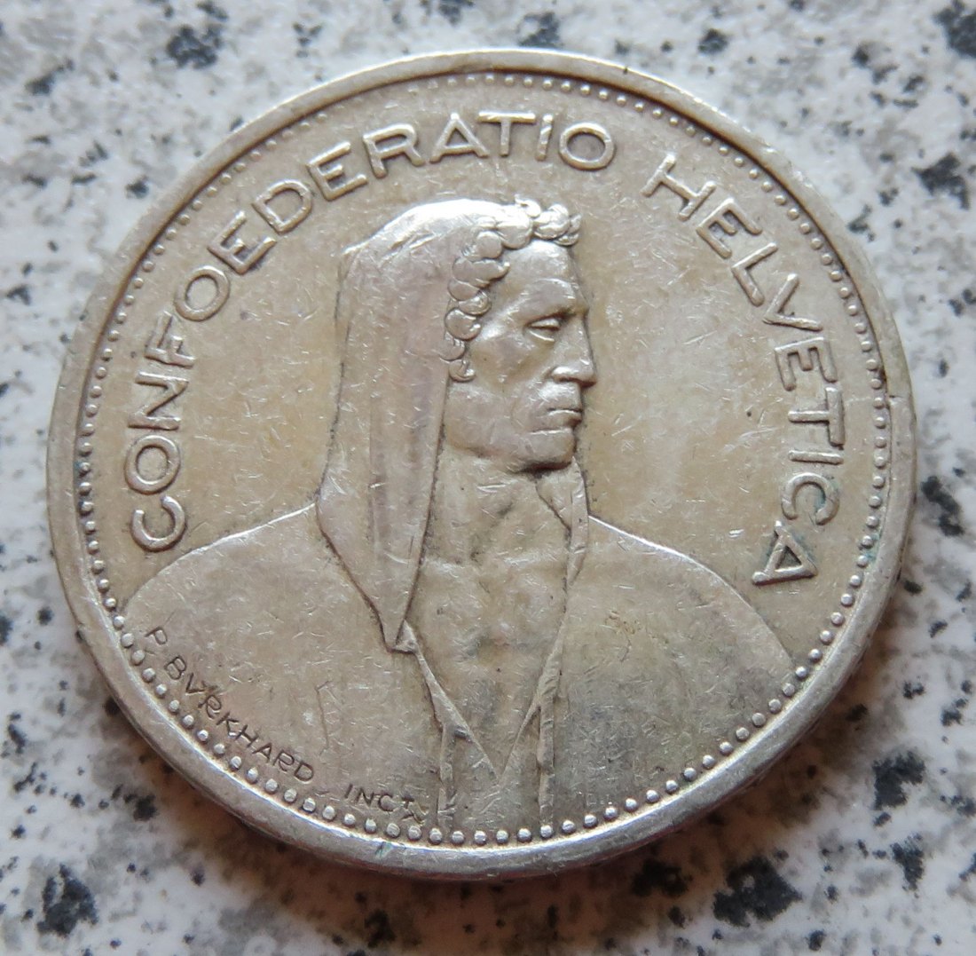  Schweiz 5 Franken 1949   