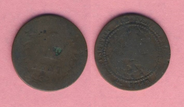  Niederlande 1 Cent 1883   