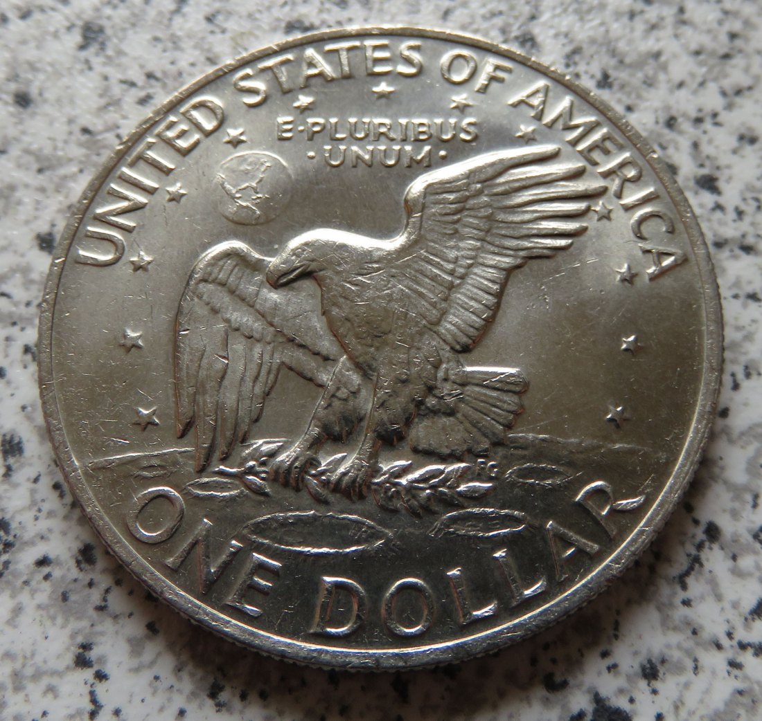  USA Eisenhower Dollar 1972   