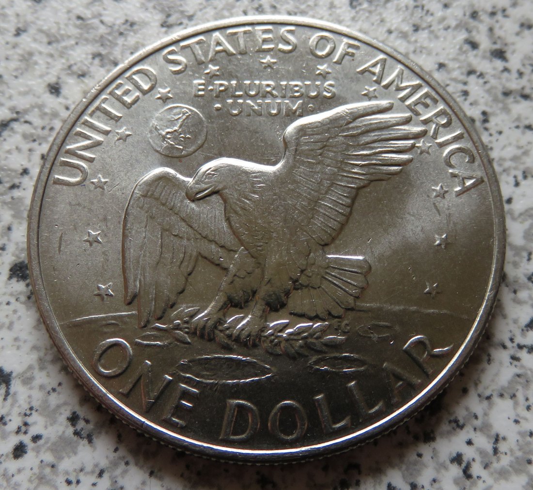  USA Eisenhower Dollar 1972 D   