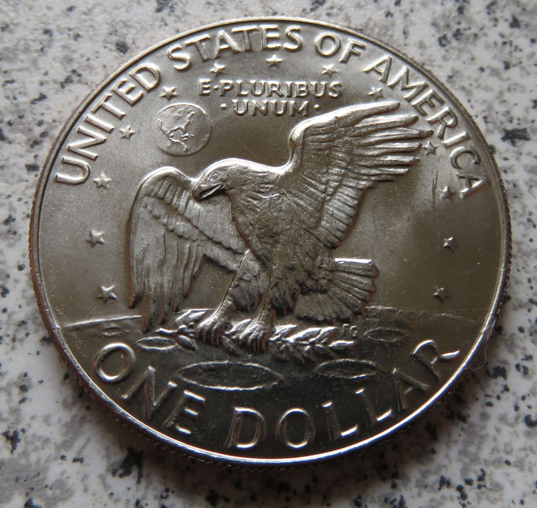  USA Eisenhower Dollar 1974 D   