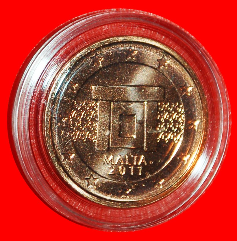  * FROM BU MINT SET (2008-2023): MALTA ★ 2 EURO CENTS 2011 UNCOMMON! LOW START★ NO RESERVE!   