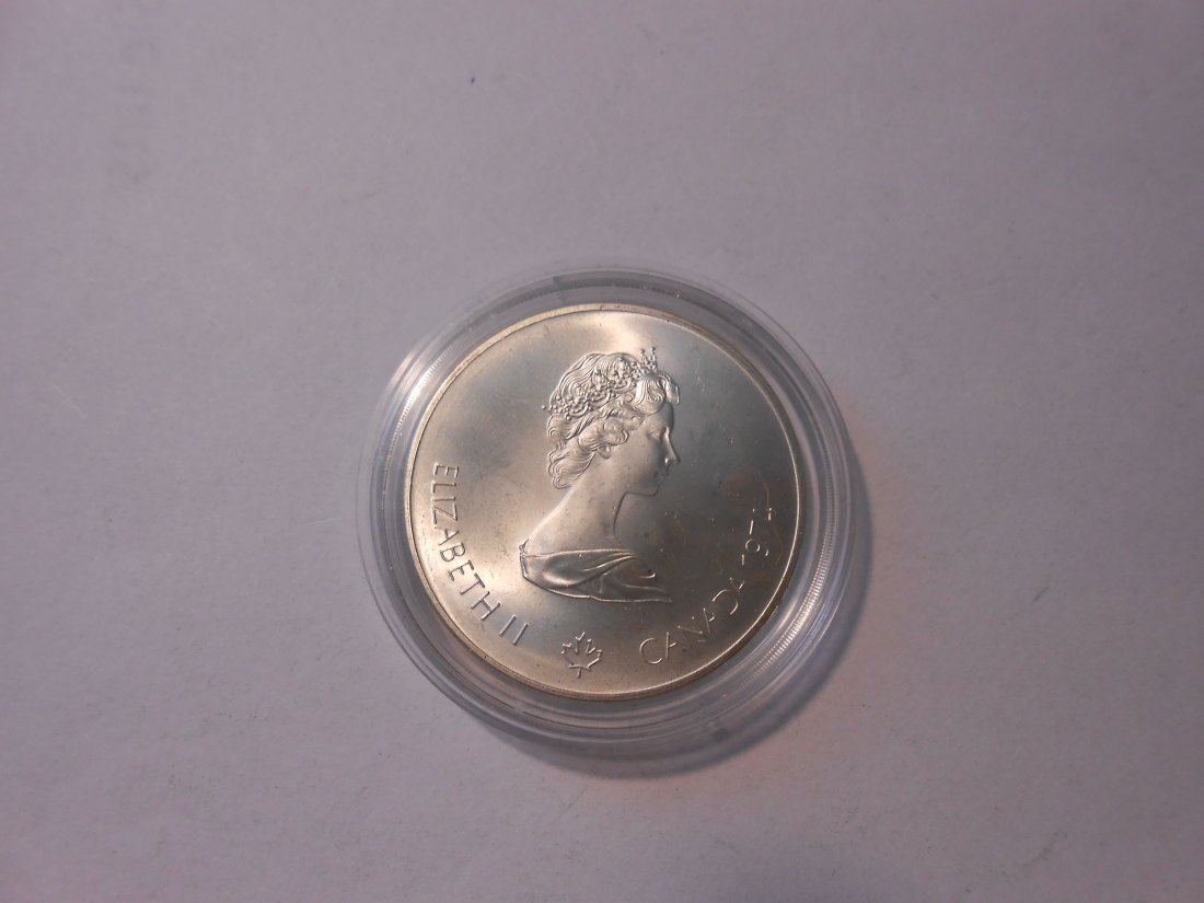  Kanada Silber 5 Dollar 1974   