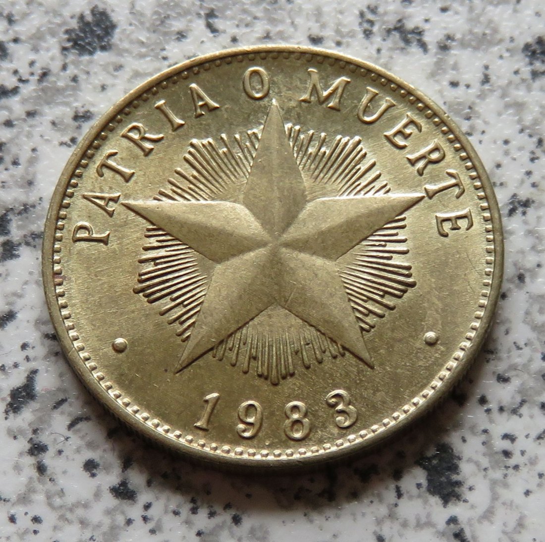  Cuba 1 Peso 1983   