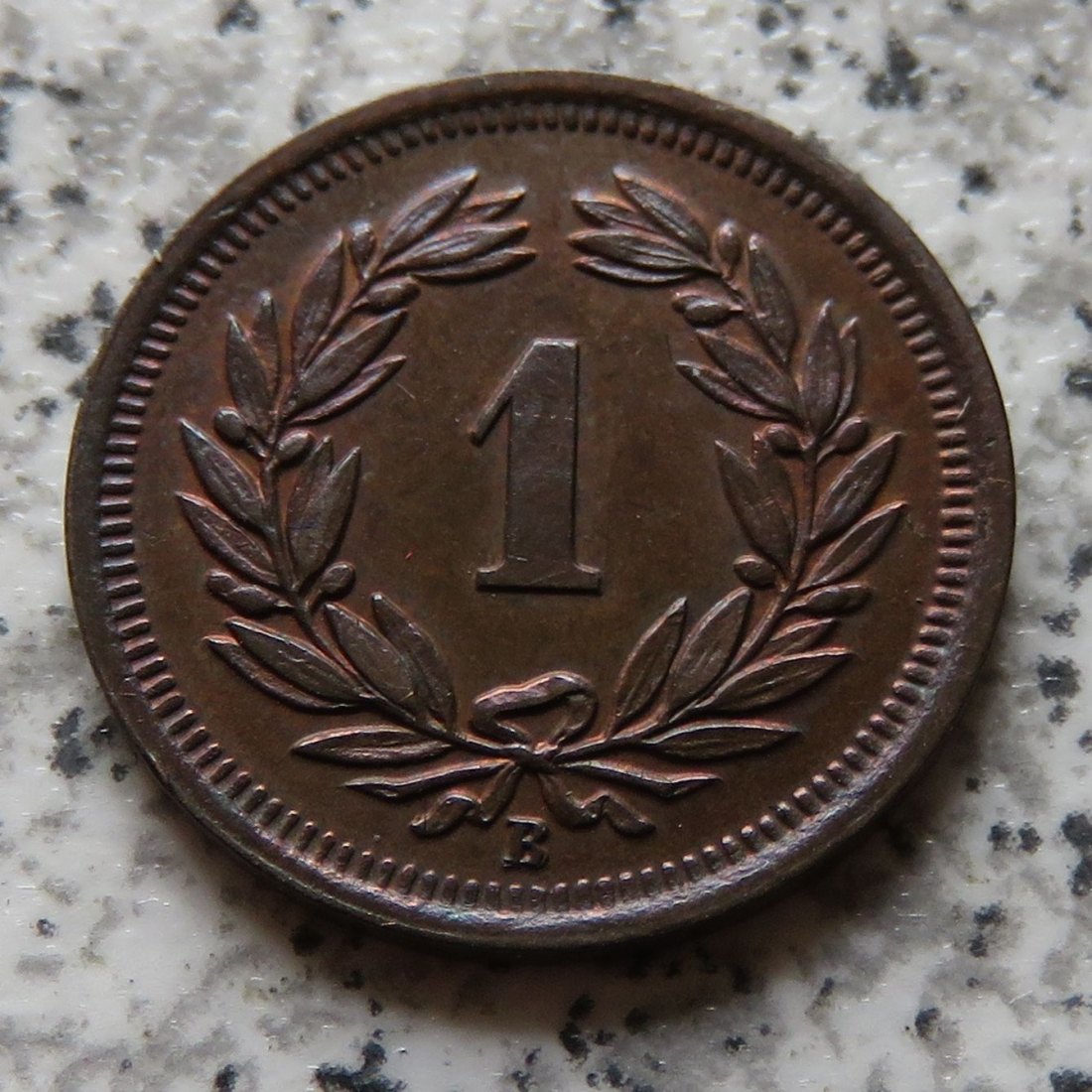  Schweiz 1 Rappen 1911   