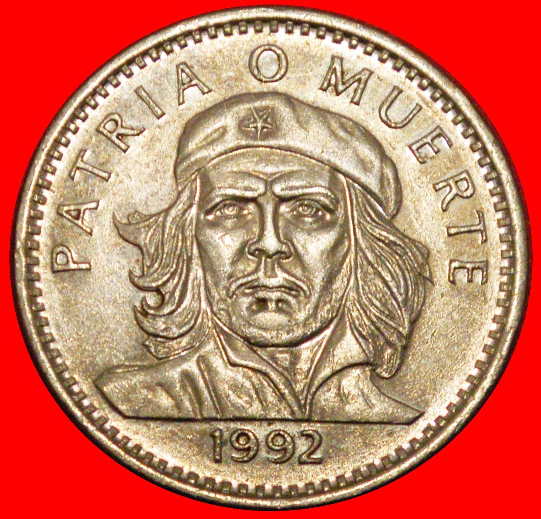  * CHE GUEVARA (1990-2002): KUBA ★ 3 PESOS 1992 uSTG STEMPELGLANZ! OHNE VORBEHALT!   