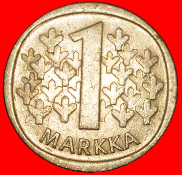  * LÖWE (1969-1993): FINNLAND ★ 1 MARK 1970S!★OHNE VORBEHALT!   