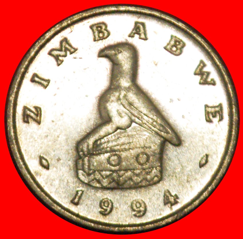  * GROSSBRITANNIEN (1980-1999): SIMBABWE ★ 10 CENT 1994 BAOBAB VZGL STEMPELGLANZ!★OHNE VORBEHALT!   