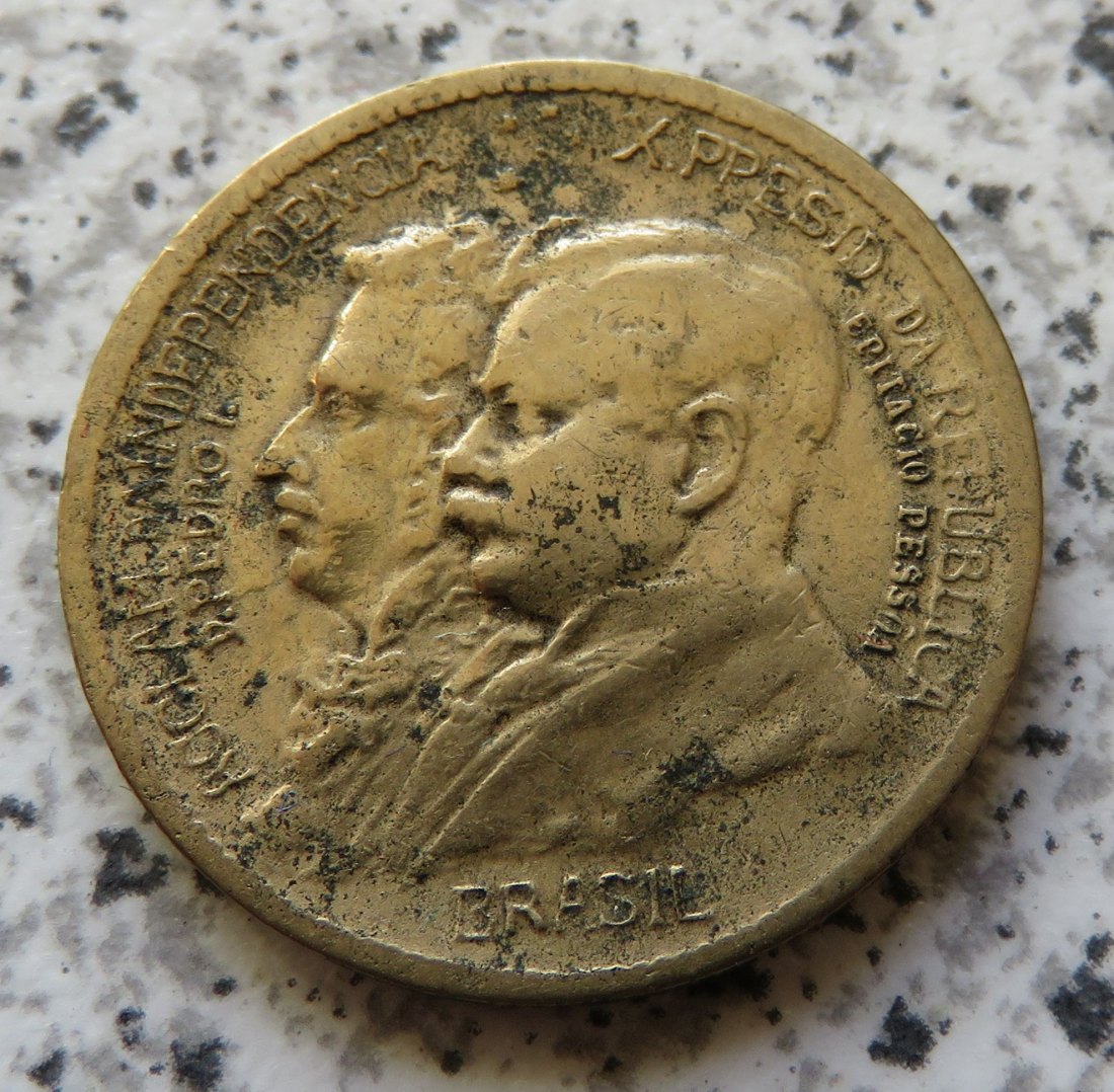  Brasilien 500 Reis 1922   