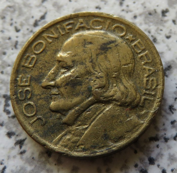  Brasilien 10 Centavos 1948   