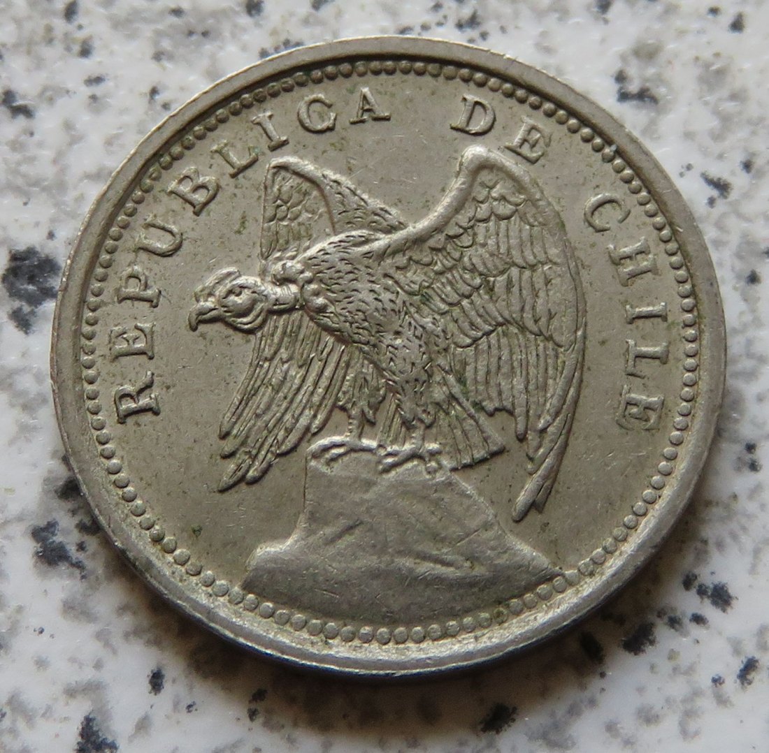  Chile 10 Centavos 1938   
