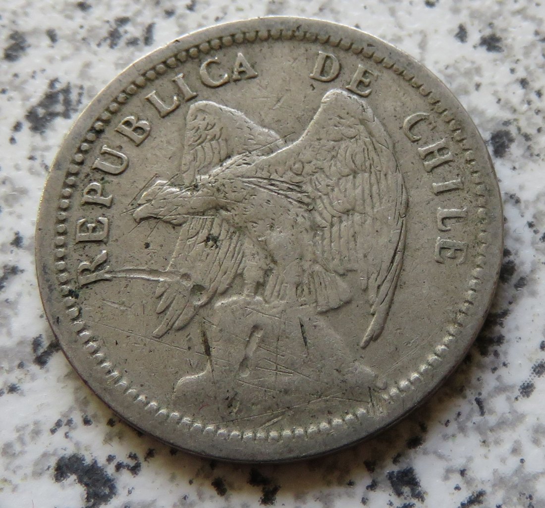  Chile 20 Centavos 1932   