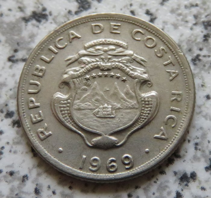  Costa Rica 10 Centimos 1969   