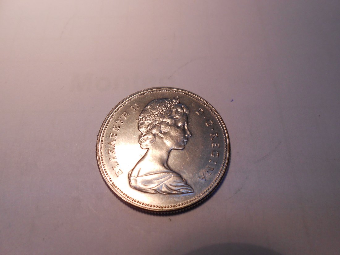  Kanada 50 Cent 1974 Nickel   