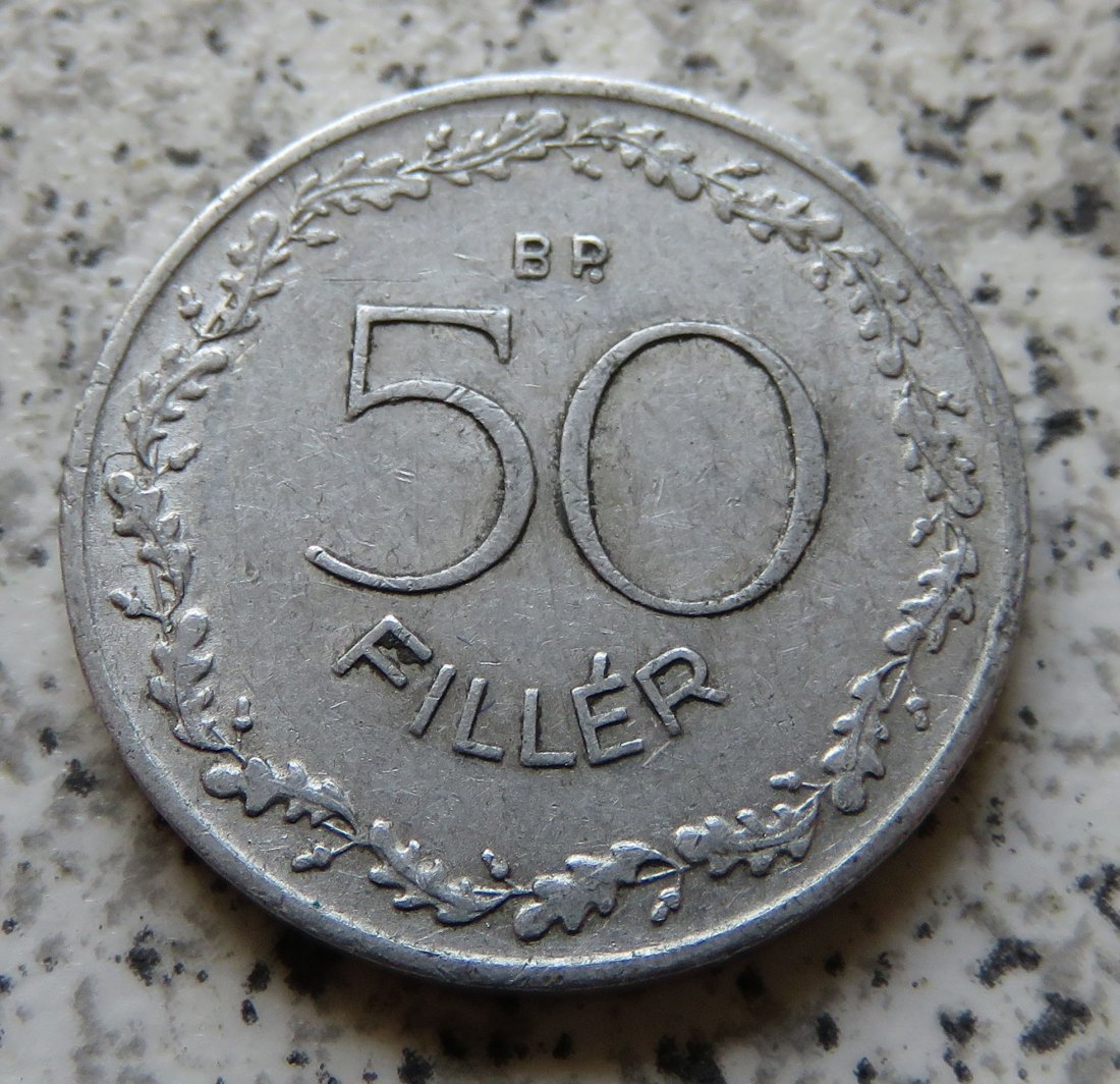  Ungarn 50 Filler 1953   