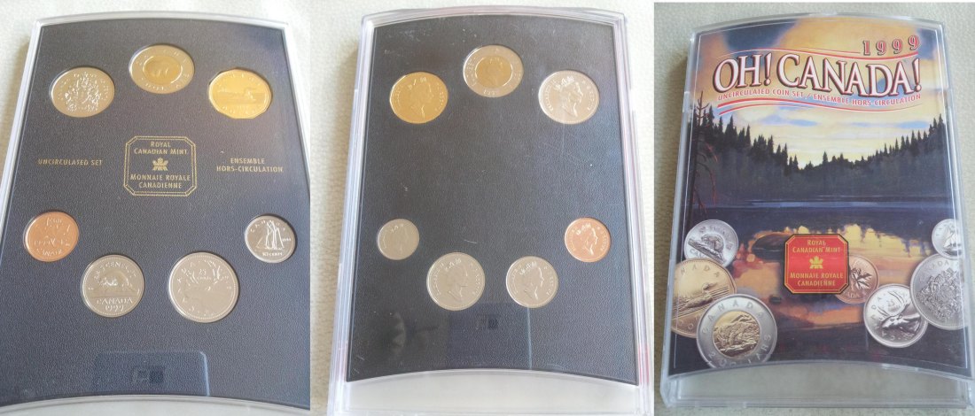 Offizieller KMS Kanada 1999 unc