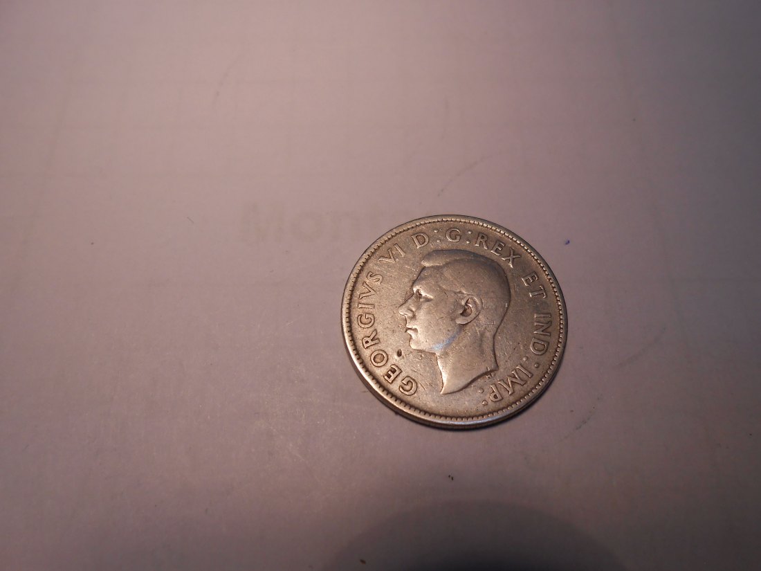  Kanada 25 Cent 1941 Silber 800   