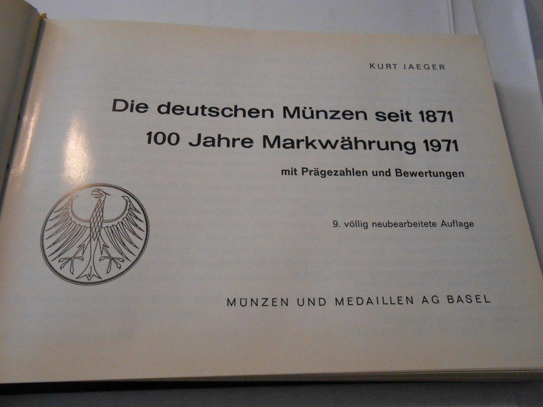  Katalog Kurt Jaeger Deutsche Münzen seit 1871   