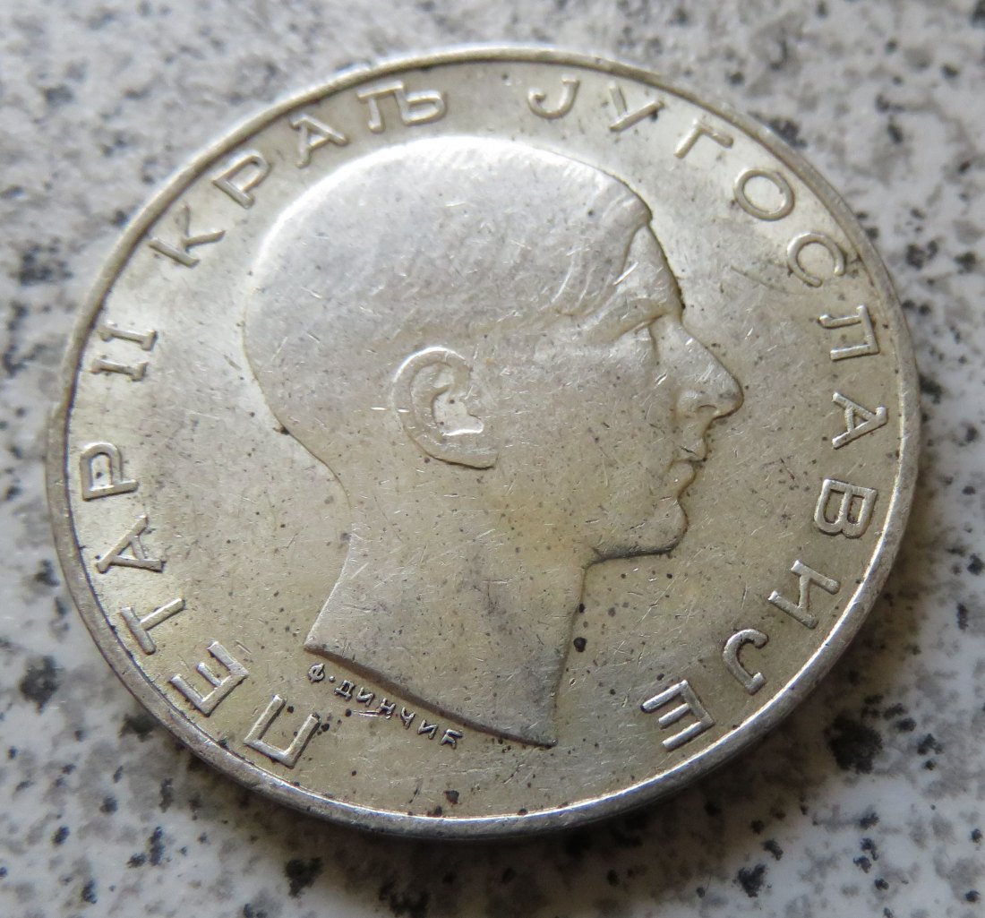  Jugoslawien 50 Dinar 1938   