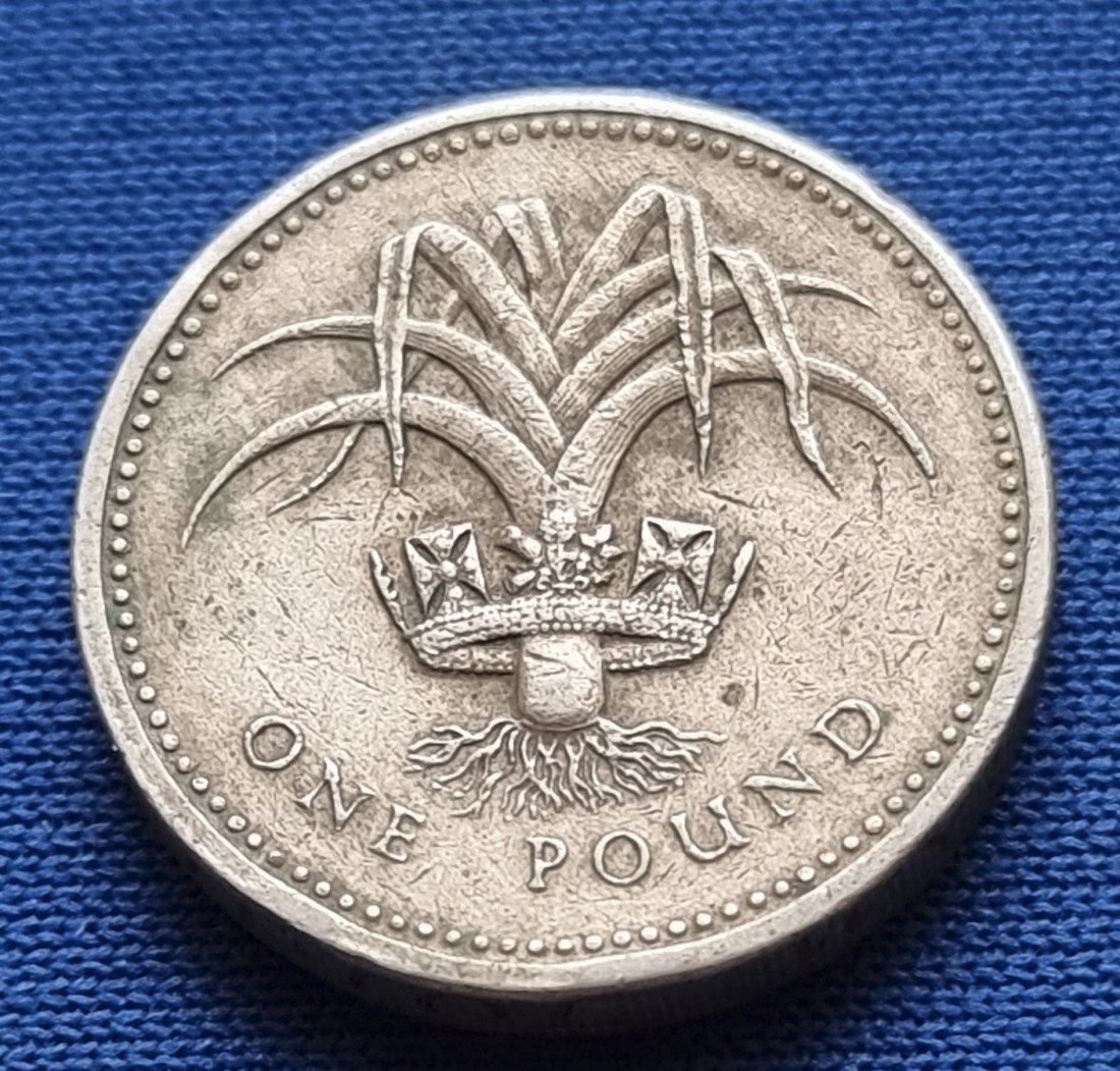  906(12) 1 Pfund (Großbritannien) 1985 in ss ....................................... von Berlin_coins   