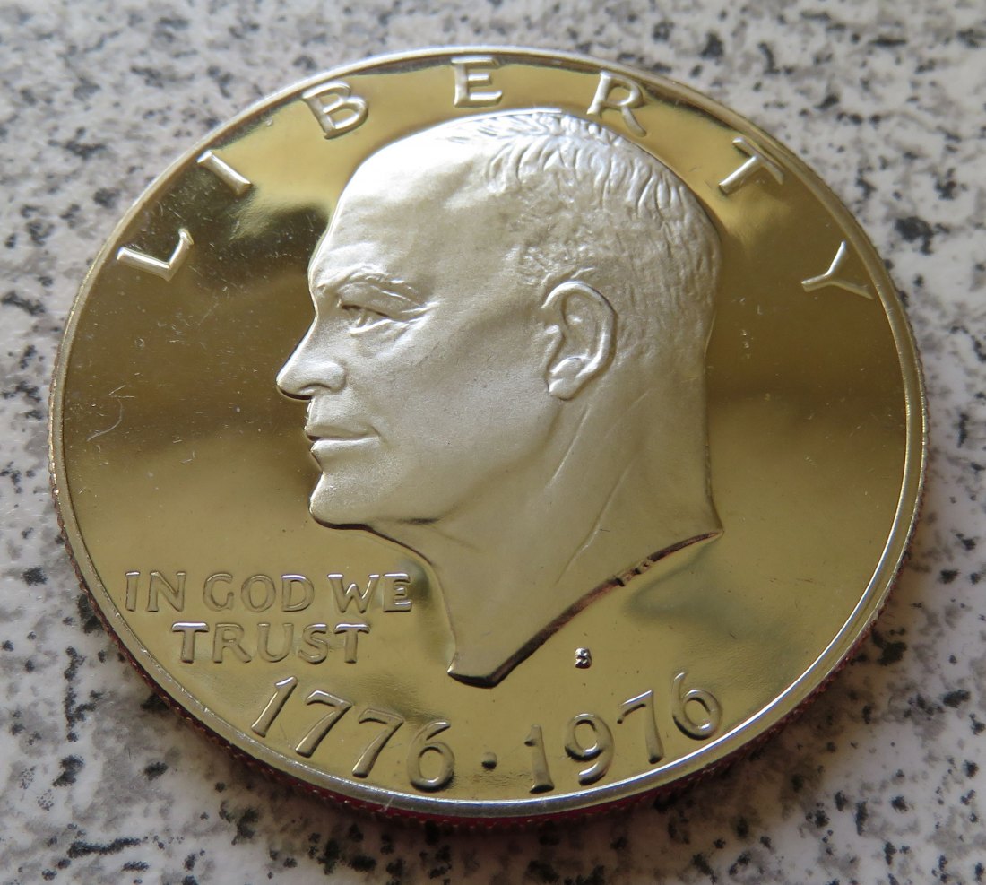  USA Eisenhower Dollar 1976 S   