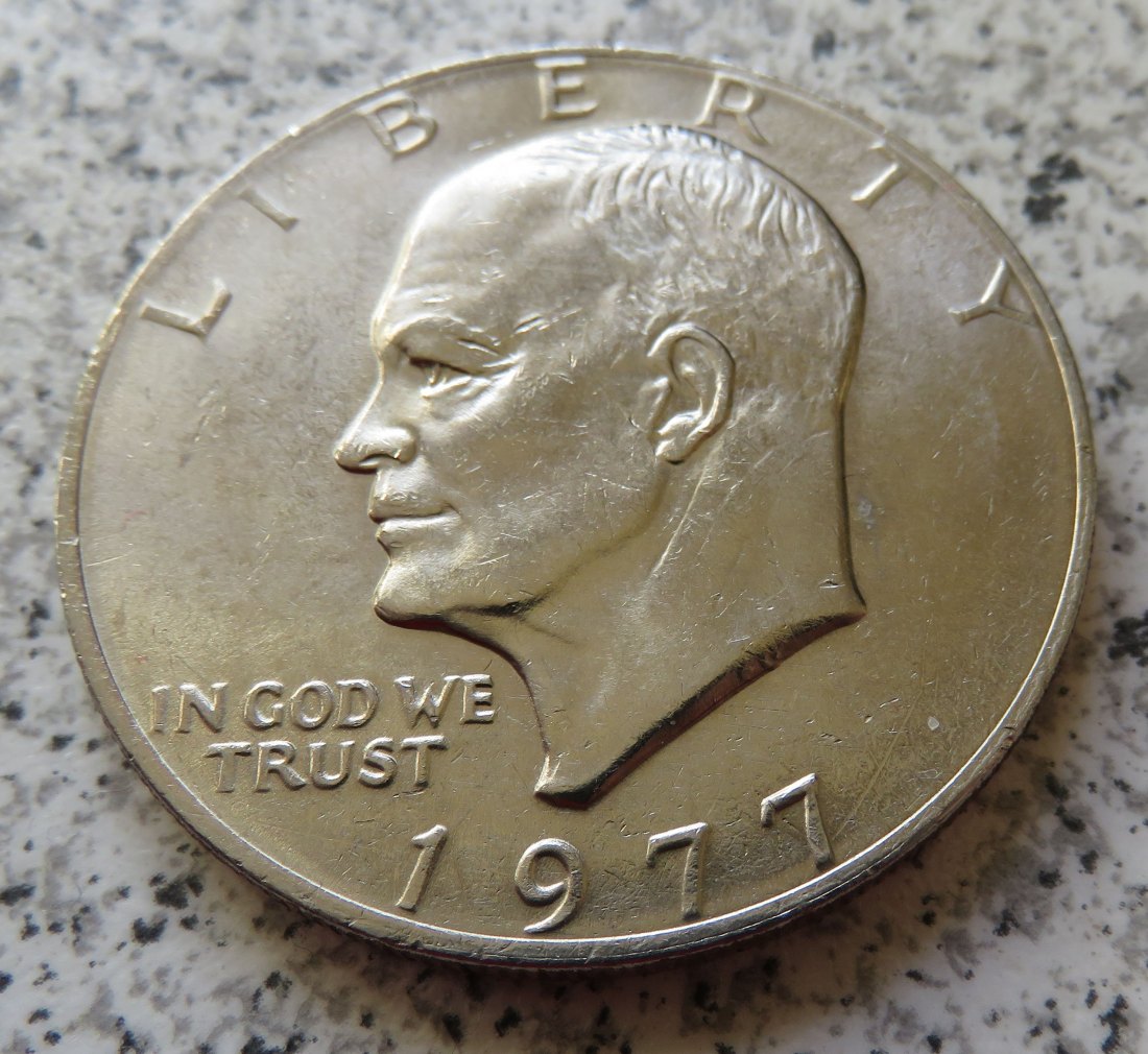  USA Eisenhower Dollar 1977   