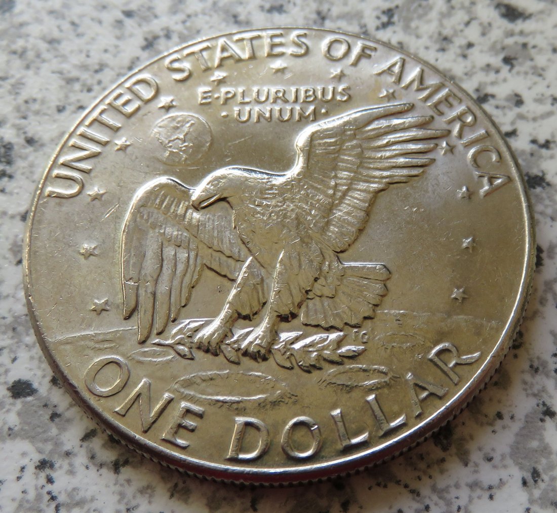  USA Eisenhower Dollar 1977 D   