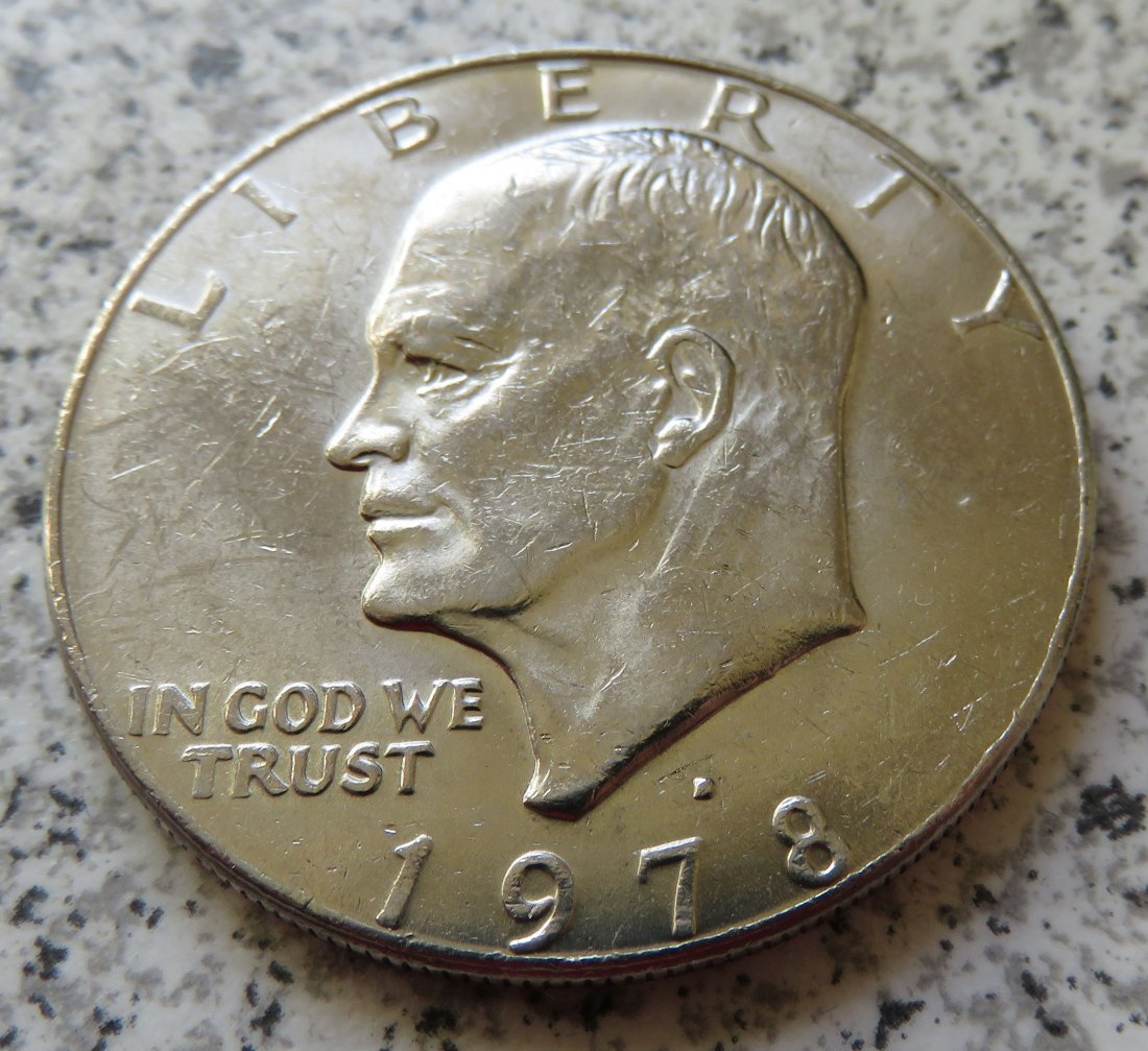  USA Eisenhower Dollar 1978 D   