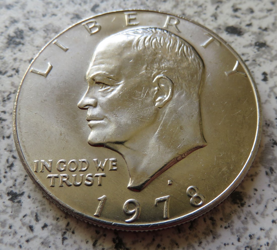  USA Eisenhower Dollar 1978 D   