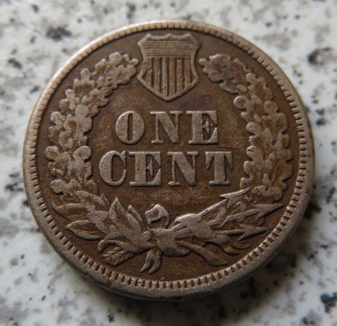  USA Indian Head Cent 1860   